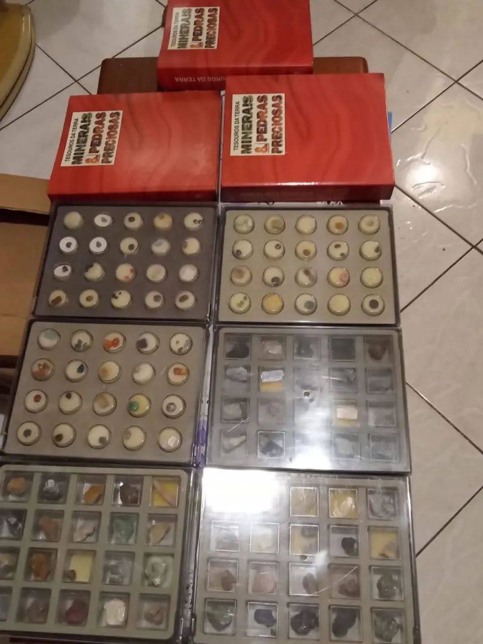 Coleção tesouros da terra minerais e pedras preciosas  - Foto 5