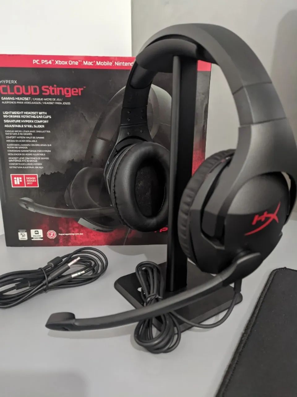 Headset Gamer HyperX Cloud Stinger - Preto - Foto 2