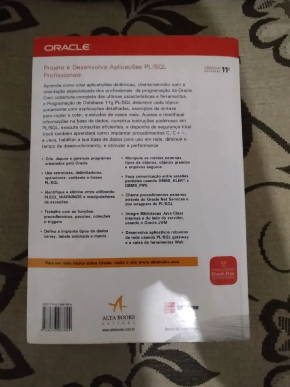 Livro Oracle Database 11g - PL/SQL Programação - Foto 3