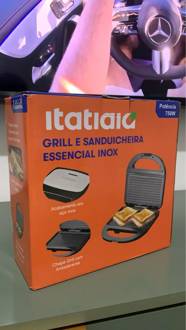 Sanduicheira e Grill 750w Itatiaia