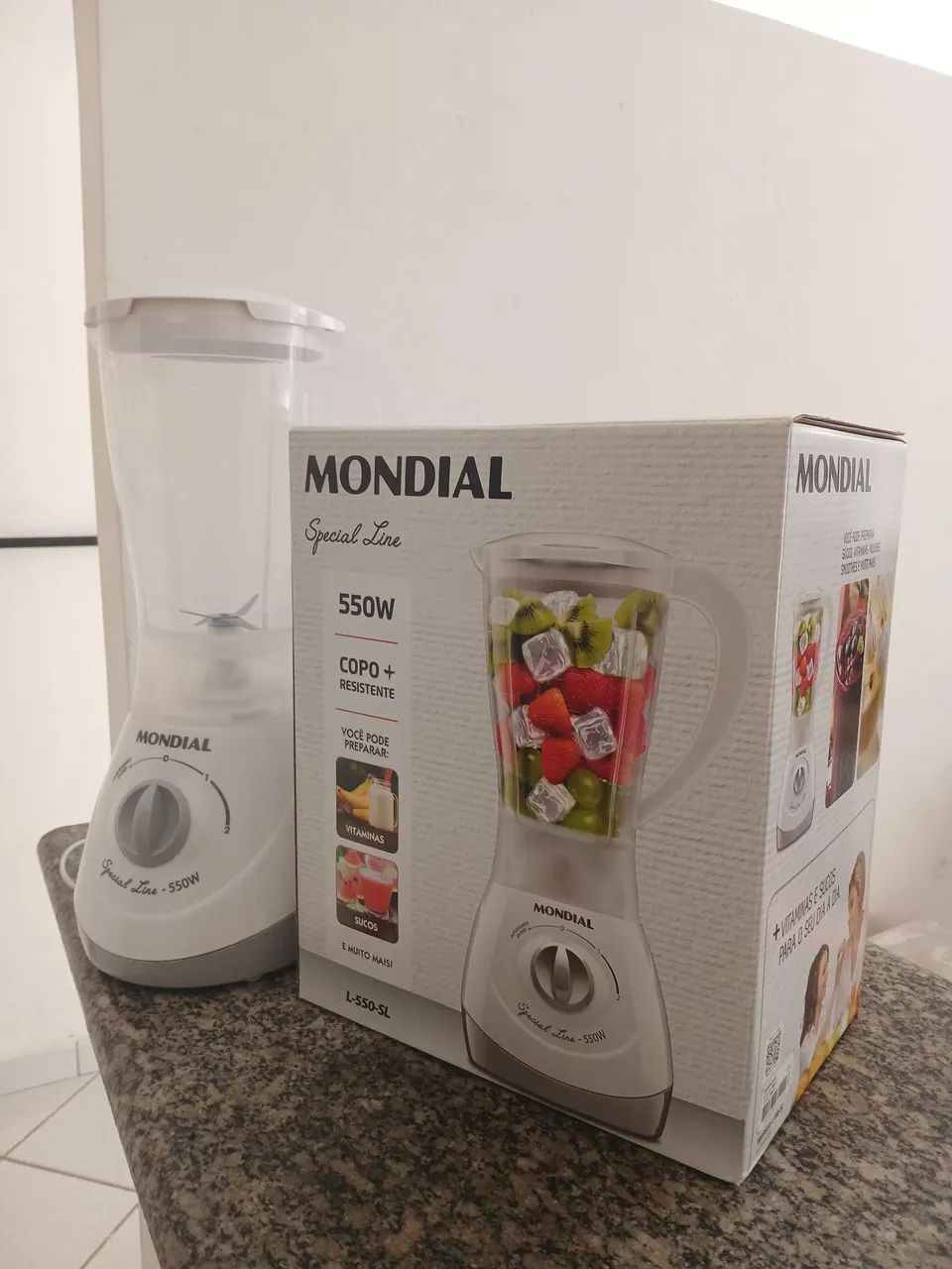 Liquidificador Mondial - Novo! Usado poucas vezes.