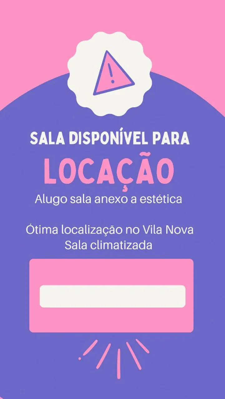 Sublocação sala comercial