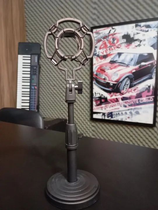 Kit Microfone Condensador Profissional para Gravação Musical - Foto 3