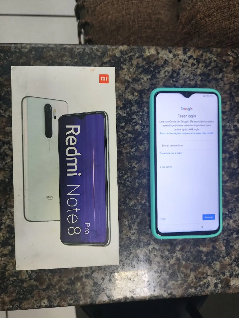 Redmi not 8 pro 6 Raw e 128 gigas completo