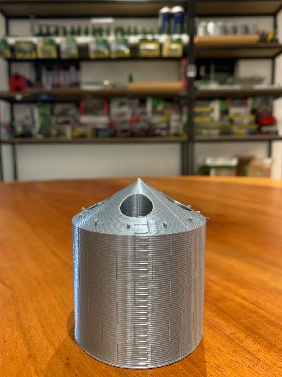 Miniatura Silo Porta Canetas 3D - Foto 2