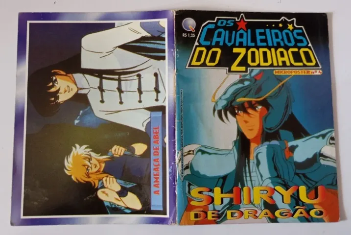 Micro Pôster Nº 4 Cavaleiros Dos Zodíacos Shiryu