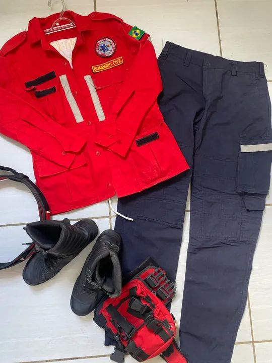 Uniforme Bombeiro Civil - Tamanho G