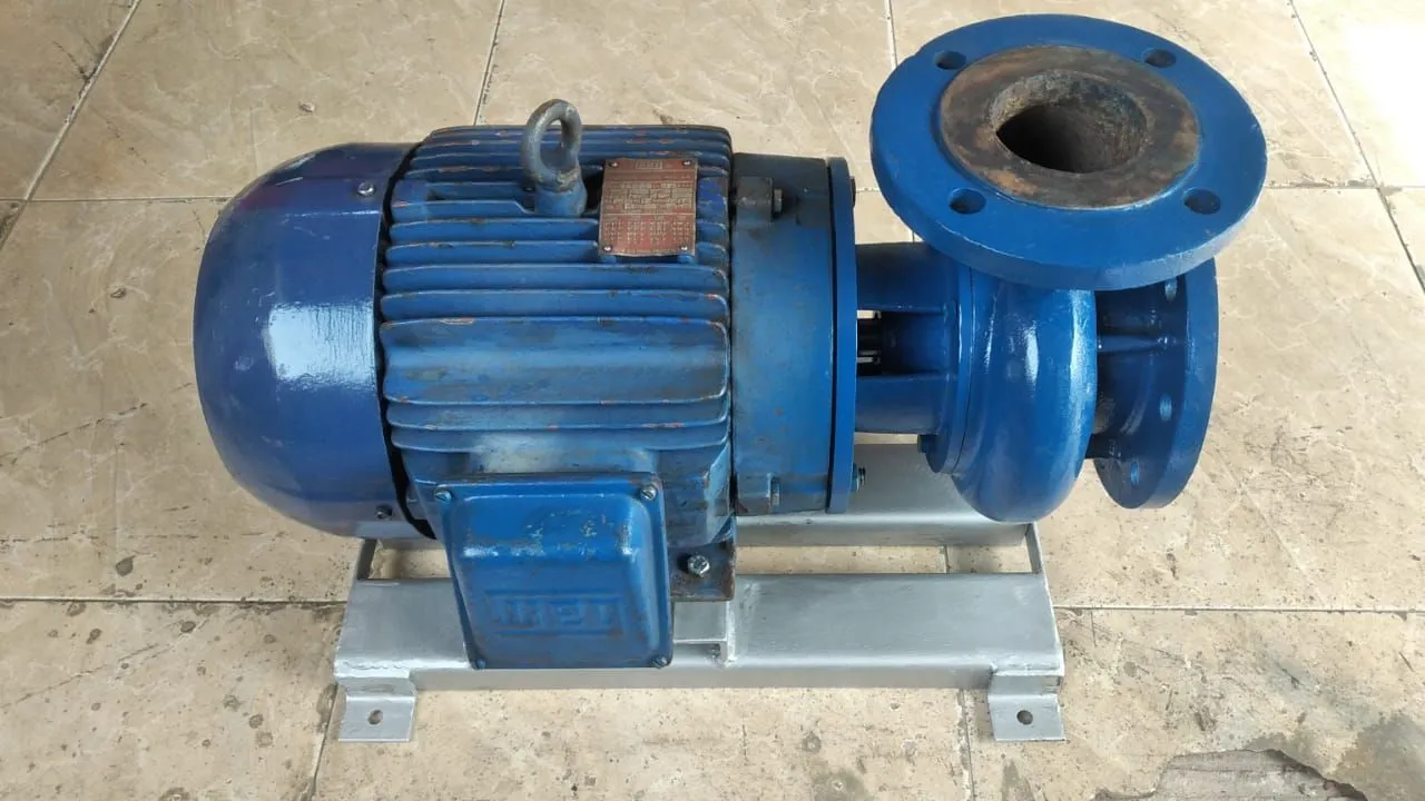 Motor Bomba Elétrica Industrial Azul