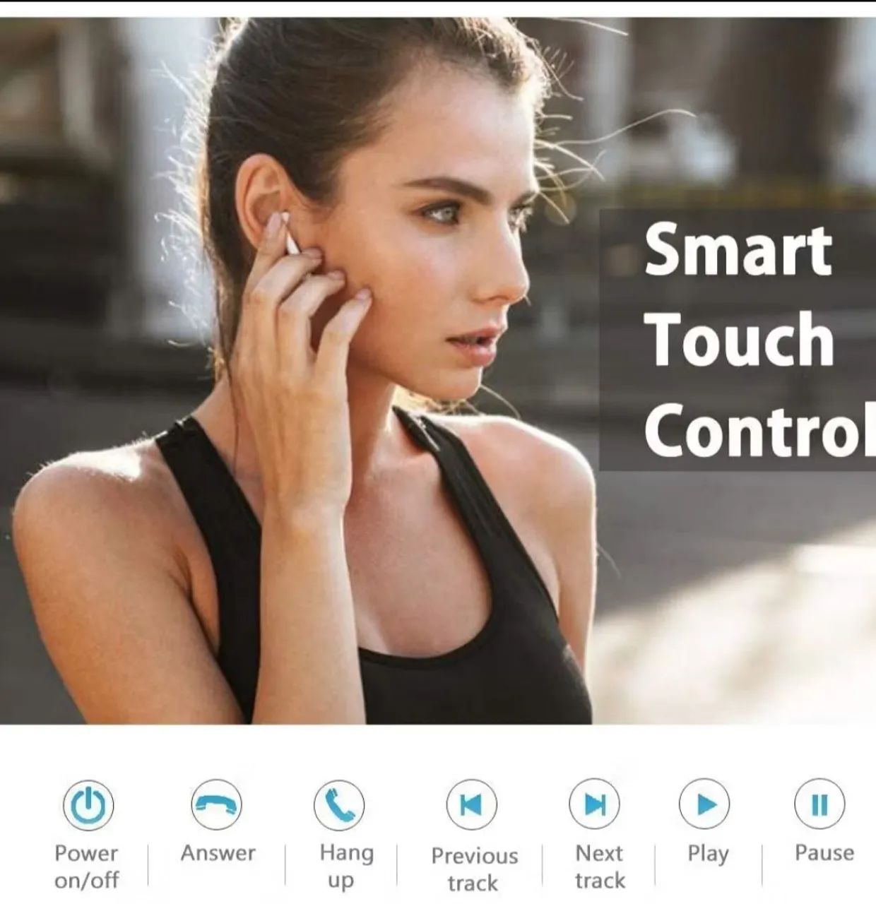 Fone de ouvido i12 TWS Bluetooth - Sem Fio - Foto 4