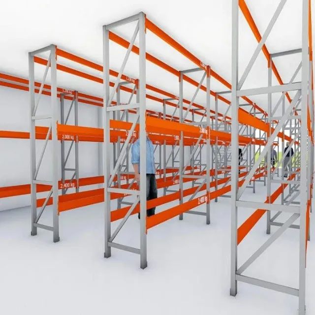Estruturas Mini Porta Pallet  - Foto 5