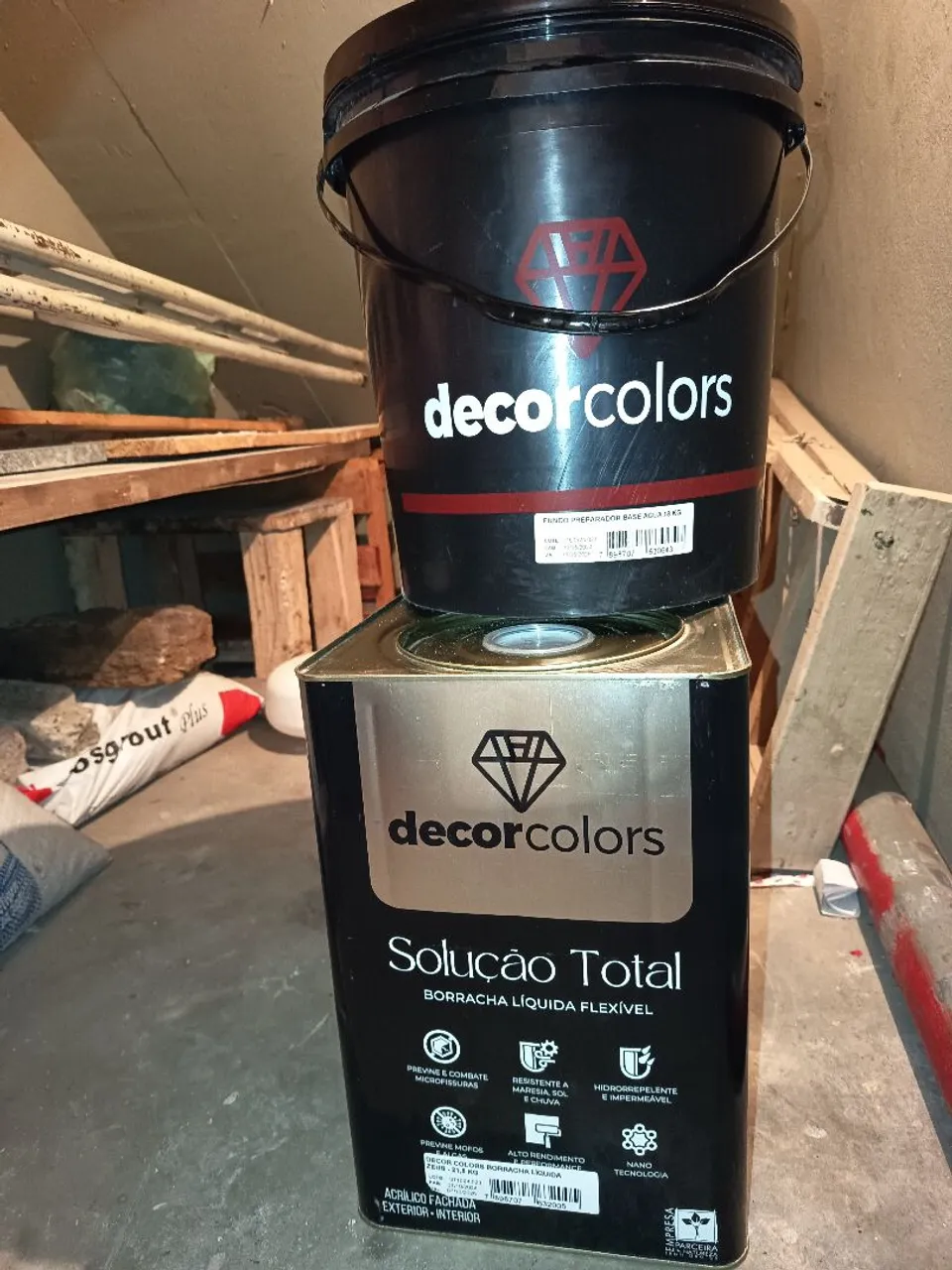 Tinta Borracha Líquida Decorcolors - Solução Total