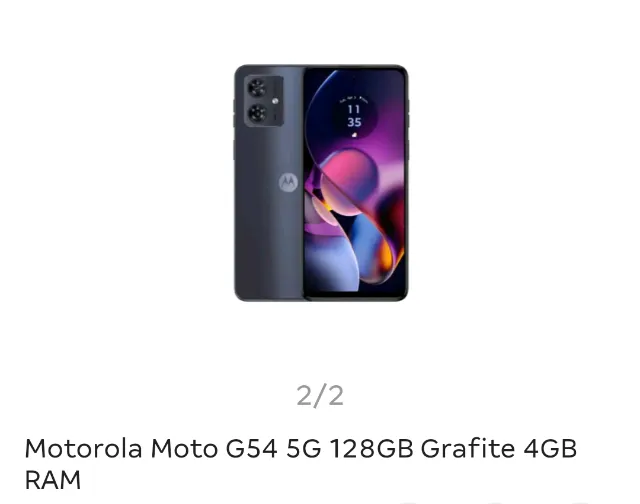 Celular moto G 54