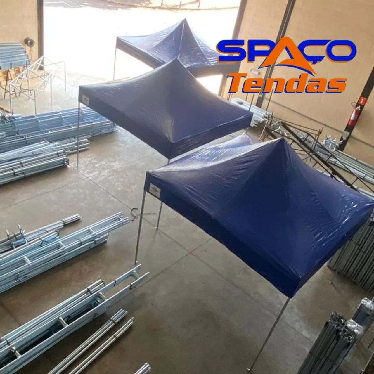 Tenda Sanfonada 3x3 R$ 1.549,00 / Tenda Sanfonada 2x2 R$ 1.139,00 - SPAÇOTENDAS  - Foto 4
