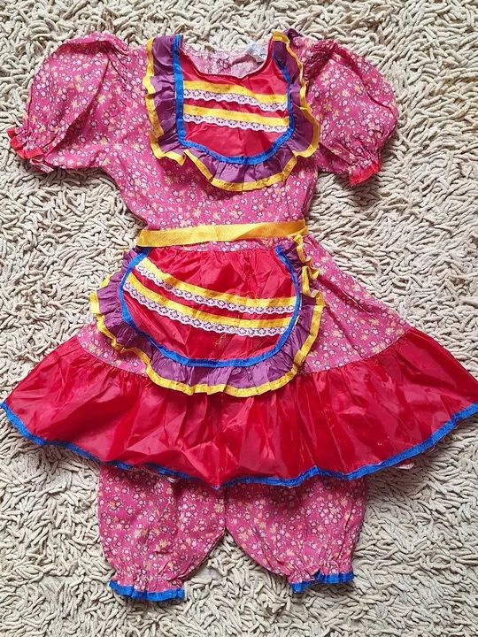 Vestido de Festa Junina Infantil- 4 