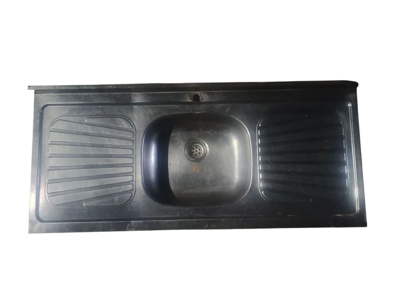 Cuba de inox  furo para torneira 