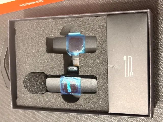 Microfone Lelong LE-931 Sem Fio Preto Tipo C - Foto 3