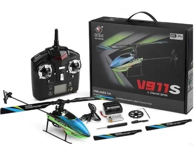 Helicoptero v911s novo - Foto 2