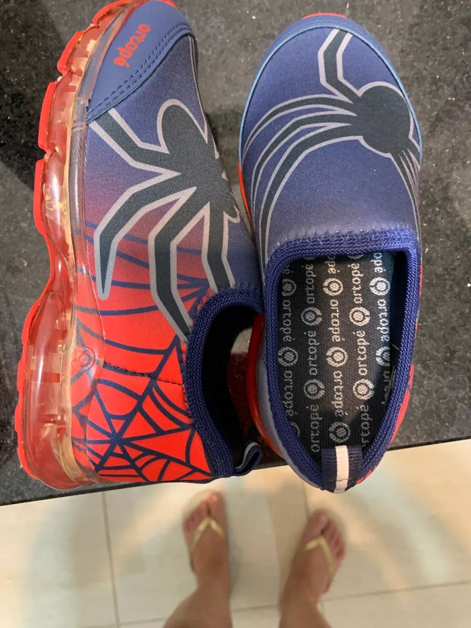 Tênis infantil ortopé homem aranha 29 - Foto 2