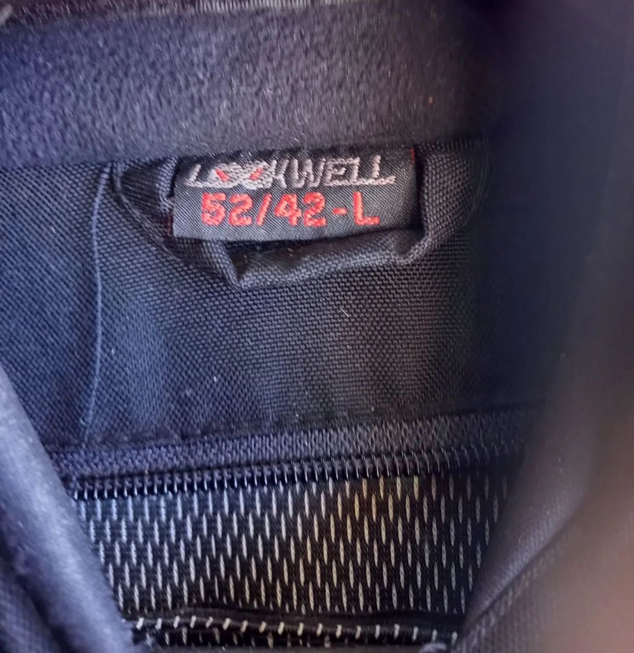 Jaqueta de moto conservada 