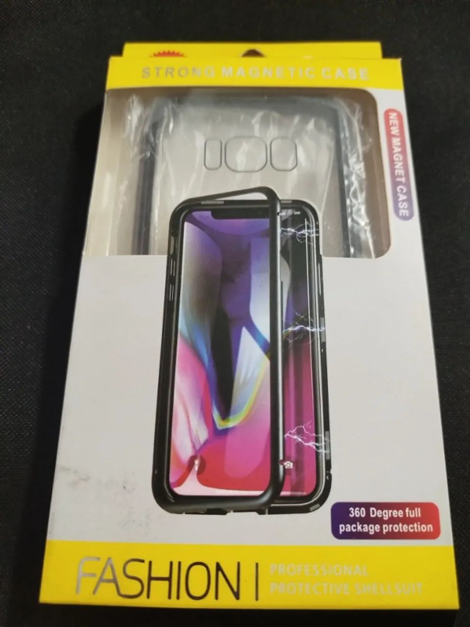 Case Magnético Celular Samsung S8 Vidro Só Atrás.  - Foto 2