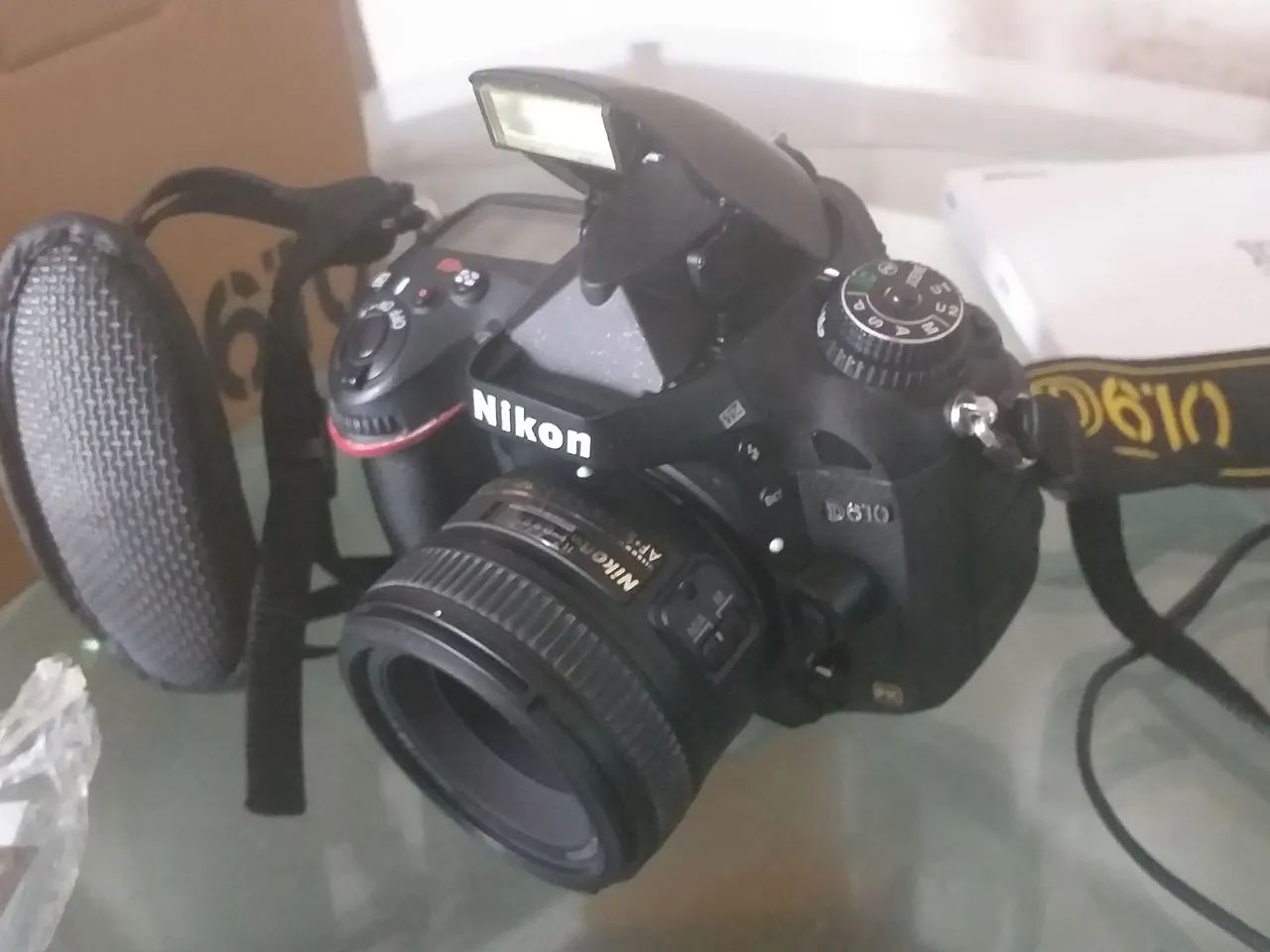 Câmera digital  Nikon D610 - 45.850 cliques+ lente  +2 baterias +carregador, etc... - Foto 5