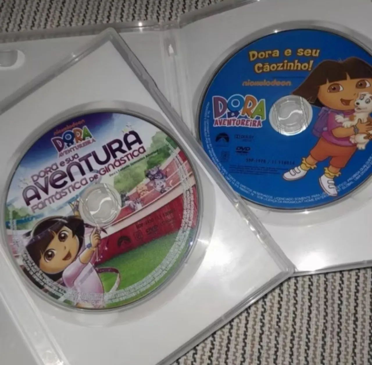 3 dvd Dora aventureira + patati e patata - Foto 2