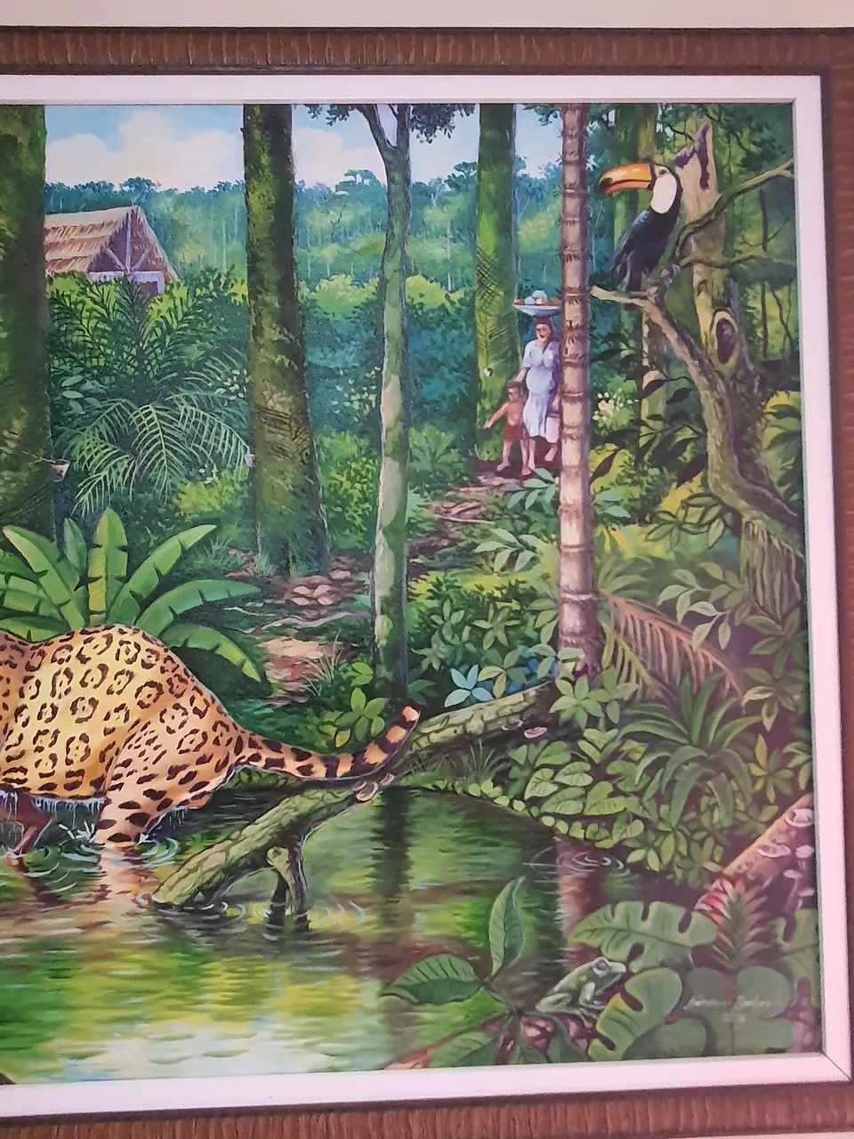 QUADRO AMAZÔNIA SELVAGEM - Foto 4