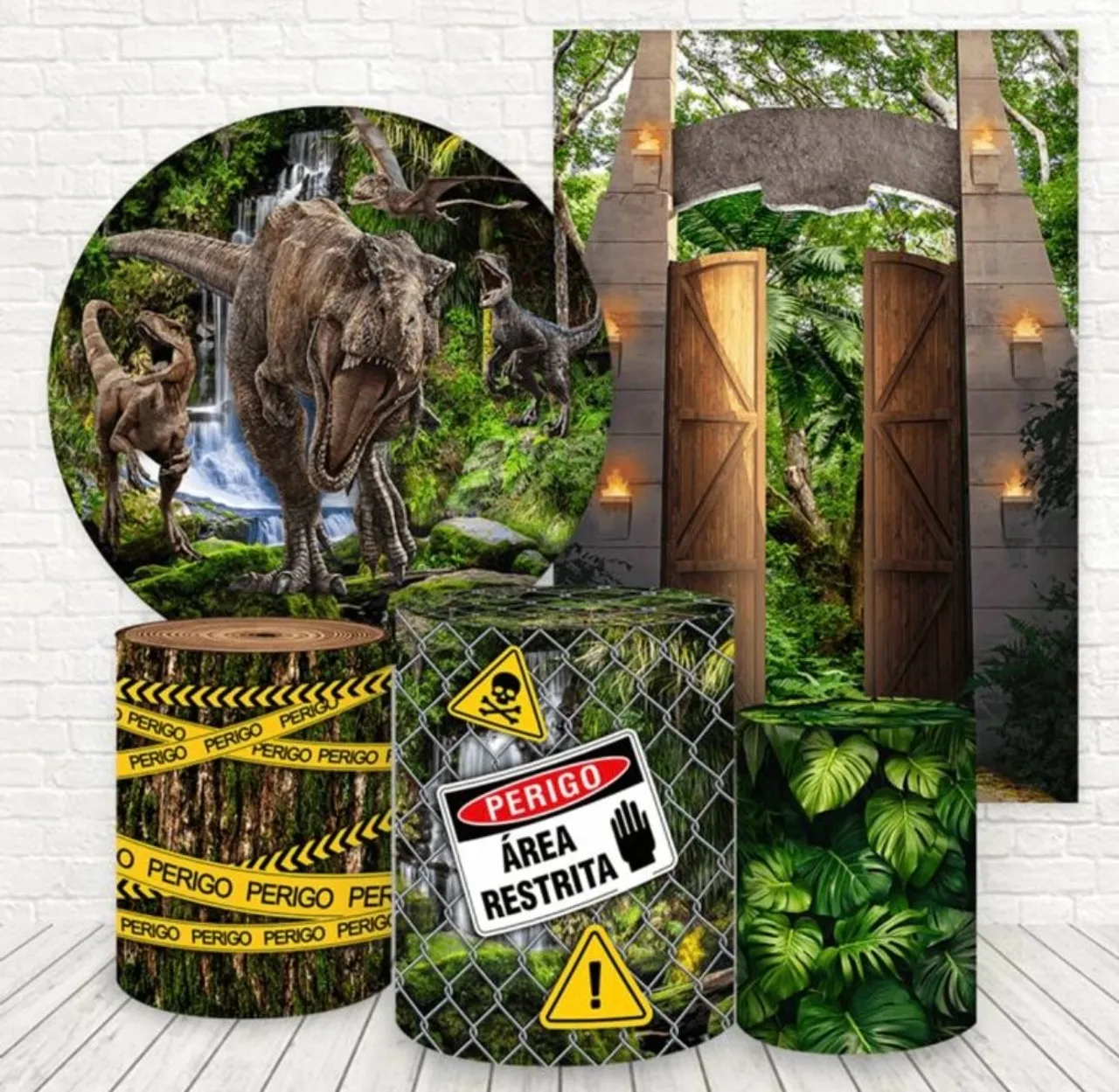 Kit Festa Dinossauros - Decoração Completa