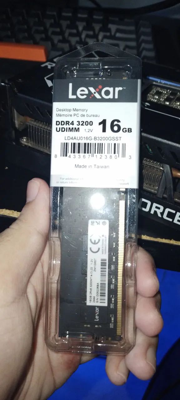 32GB DDR4 3200MHZ LEXAR NOVOS! - Foto 2