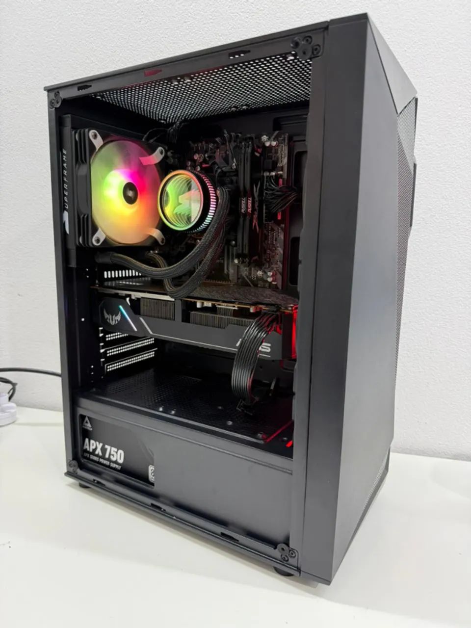 PC Gamer AMD Ryzen 5 5500, RX Asus Tuf RX 5600 XT 8GB - Foto 2