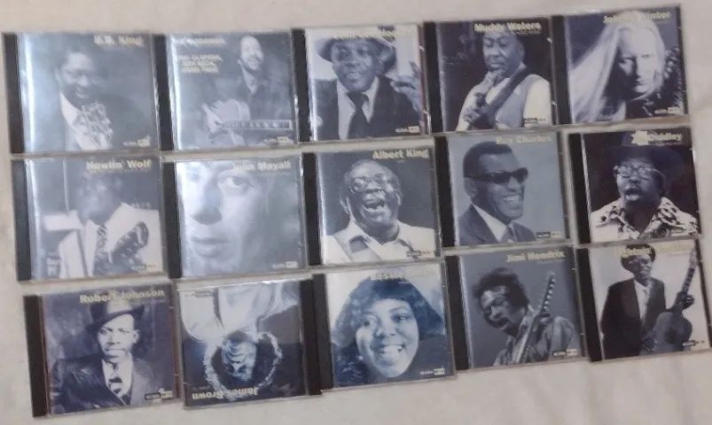 15 Cd's Mestres do Blues - Originais - 1995 