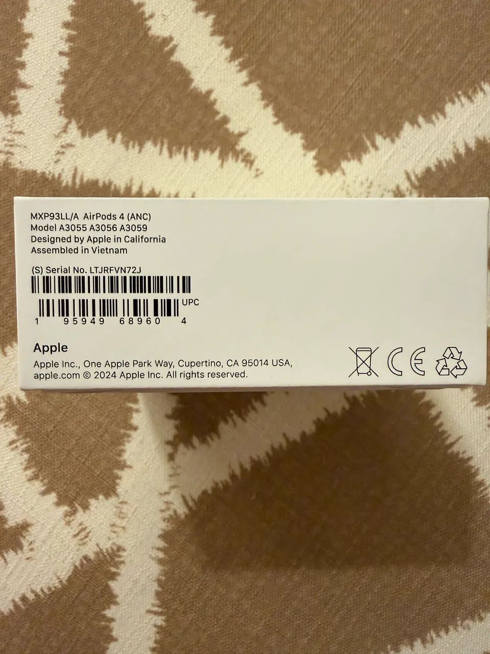 AirPods 4 Active Noise Cancellation NOVO com nota fiscal APPLE