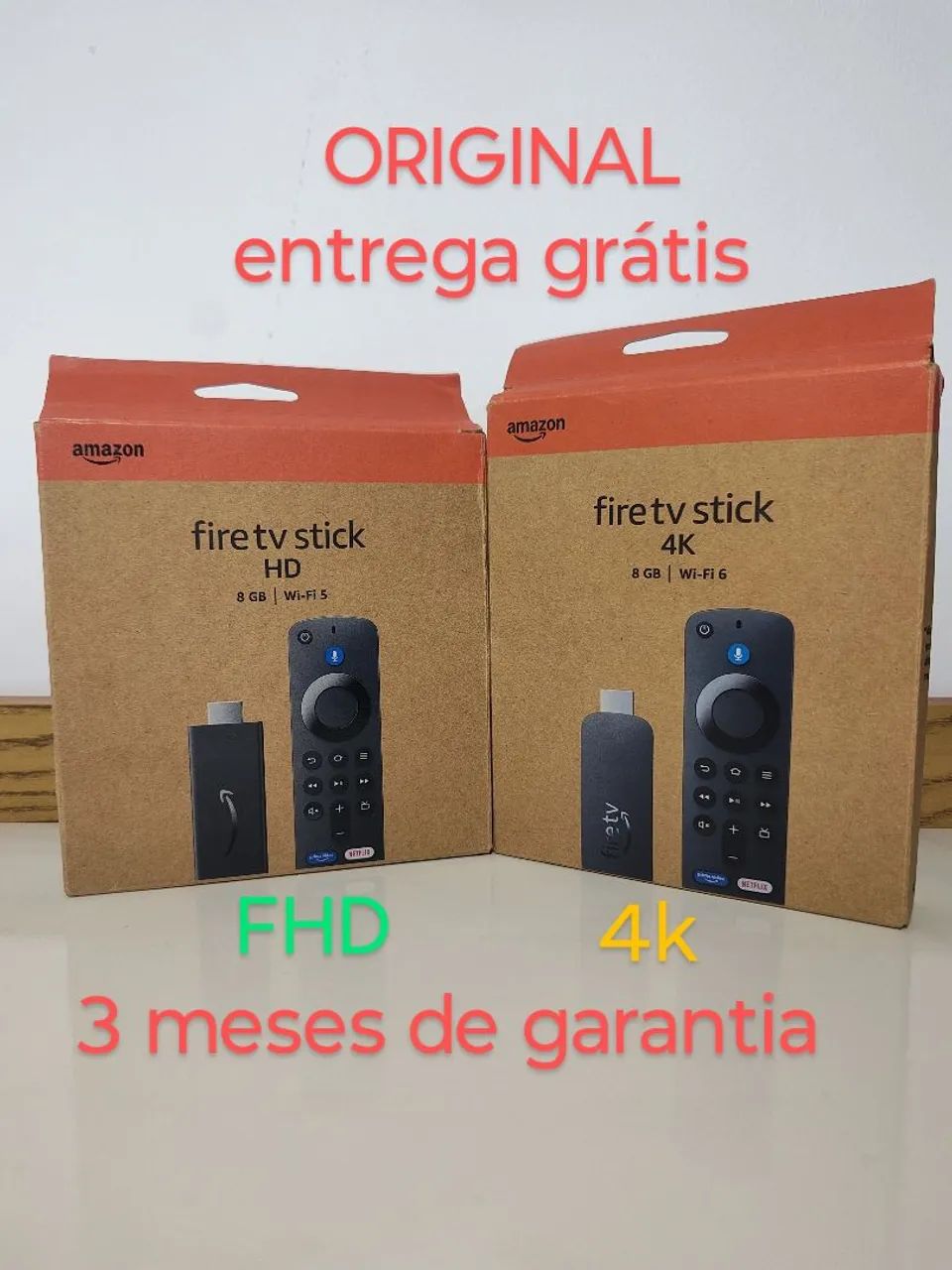 Fire stick FHD e 4k