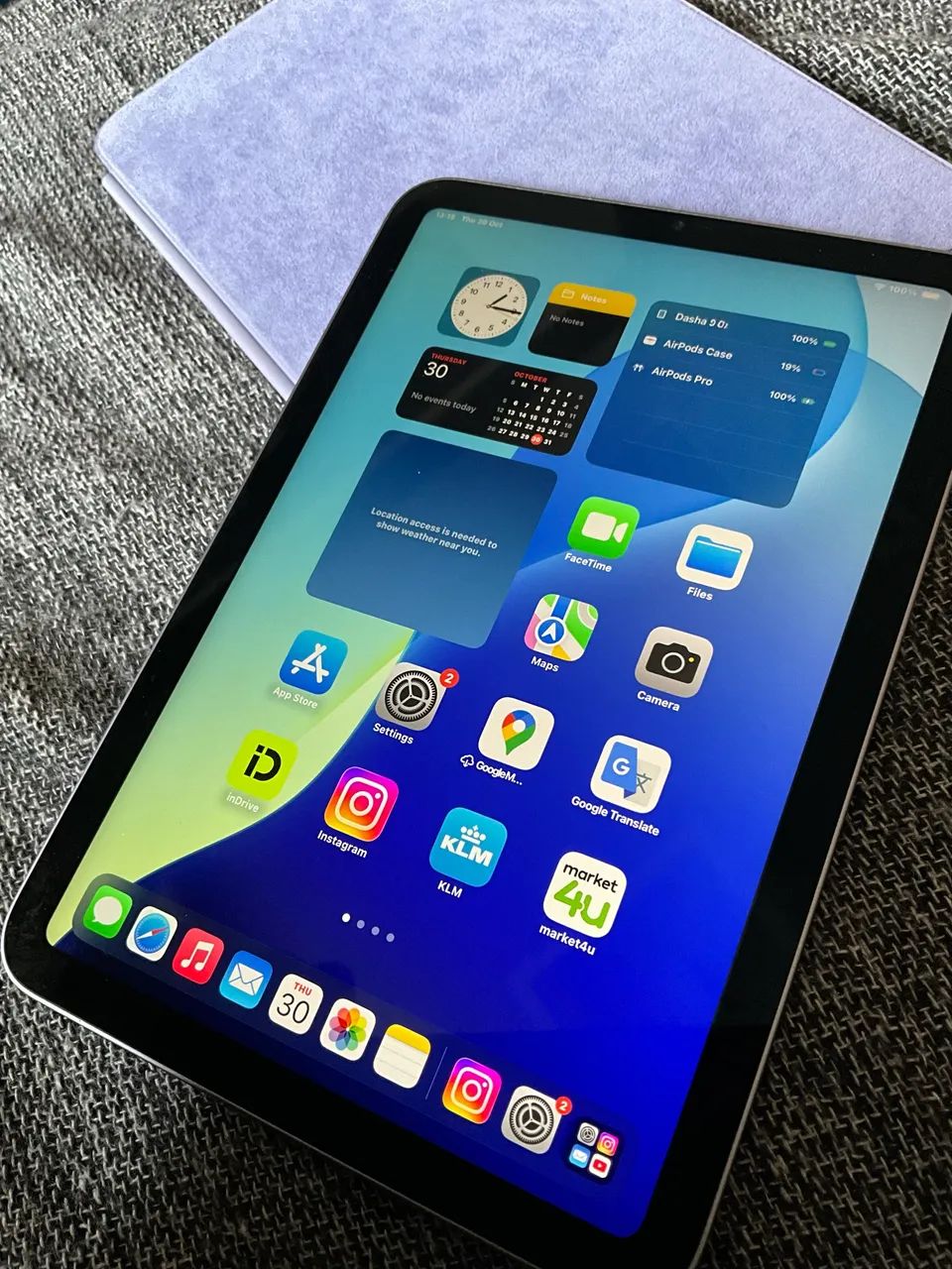 iPad本体 Apple iPad mini 6 256GB+Apple Pencil 2 Apple iPad Mini 6 256gb Wi Fi (2021) Cinza Espacial | Frete grátis