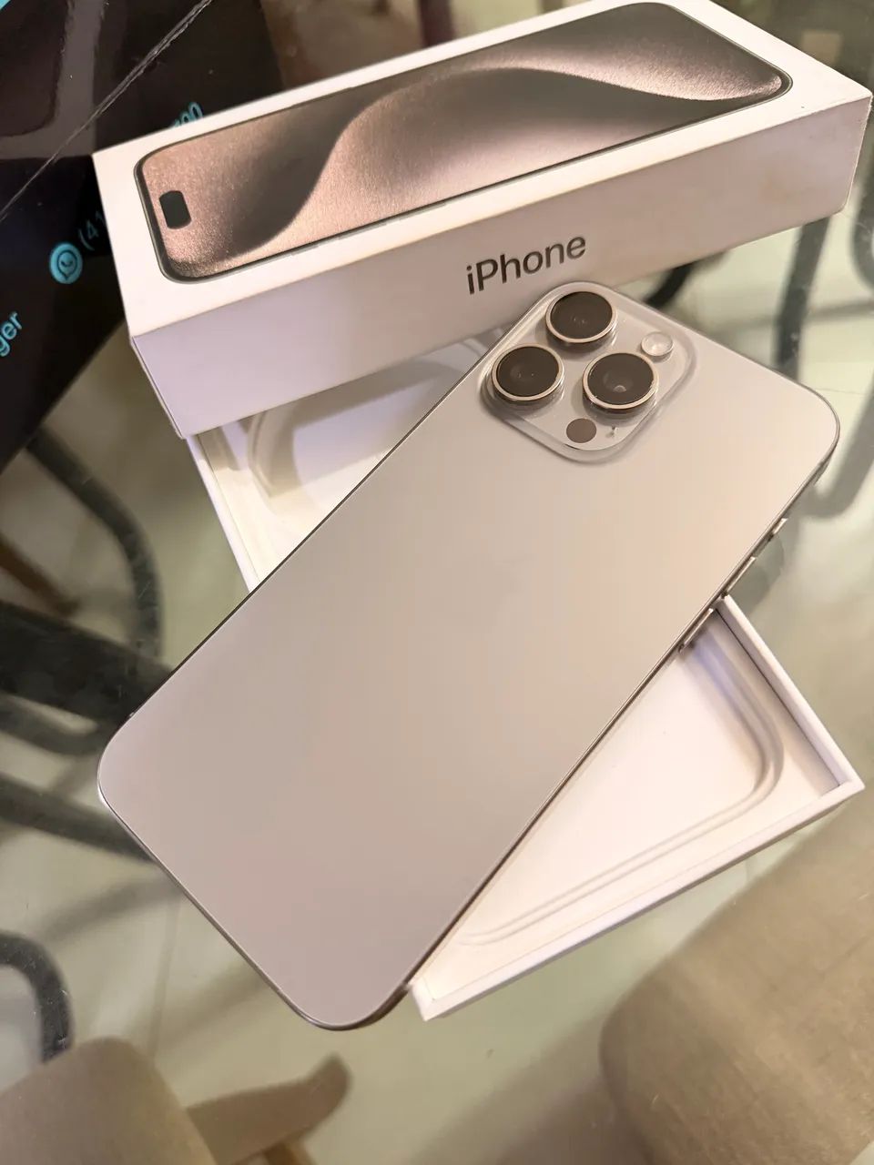 iPhone 15 Pro Max 256gb Natural Titanium 