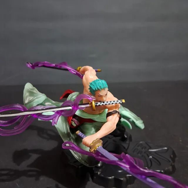 Action Figure Roronoa Zoro 11cm One Piece | Pvc + Base - Foto 6