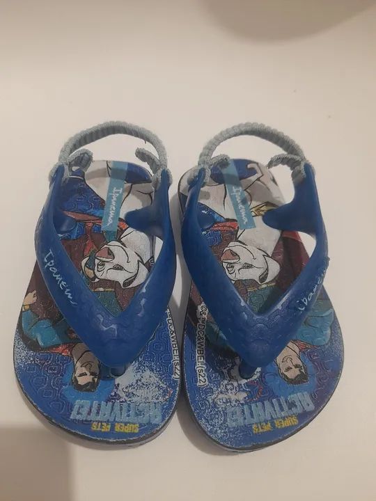 Chinelos Havaianas Infantil - Tamanho 17/18 - Foto 2