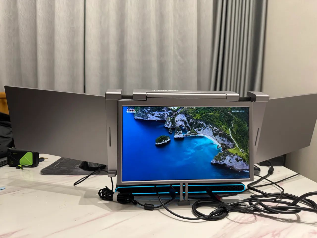 Monitor Portátil Fopo 2025 Quad Monitor Portátil 14'' - Foto 2