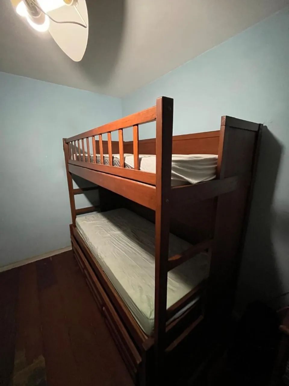 cama tríplice de madeira maciça 64317204149761124