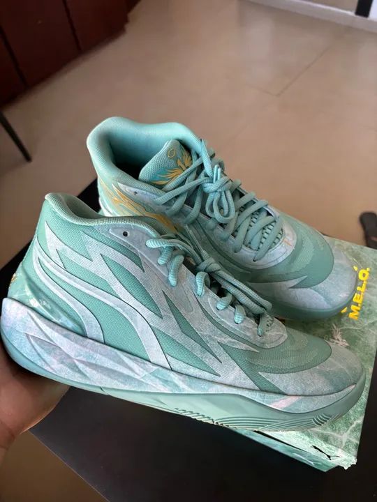 Tênis Puma MB 0.2 Lamelo ?Jade?