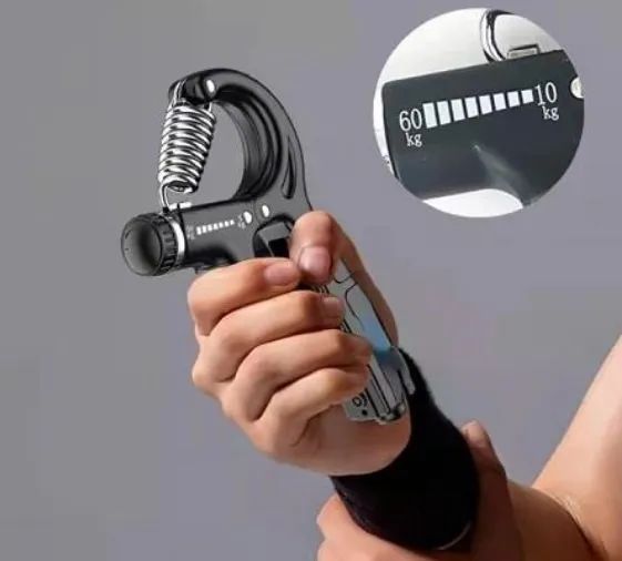 Hand Grip Alicate Apertador Com Mola Ajustável De Força 5 A 60 Kg Fisioterapia Academia Fi - Foto 4
