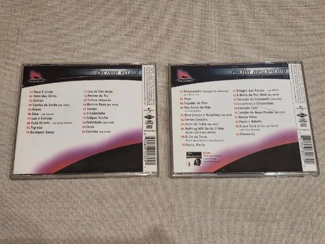 CDs Caetano Veloso e Milton Nascimento - Foto 3