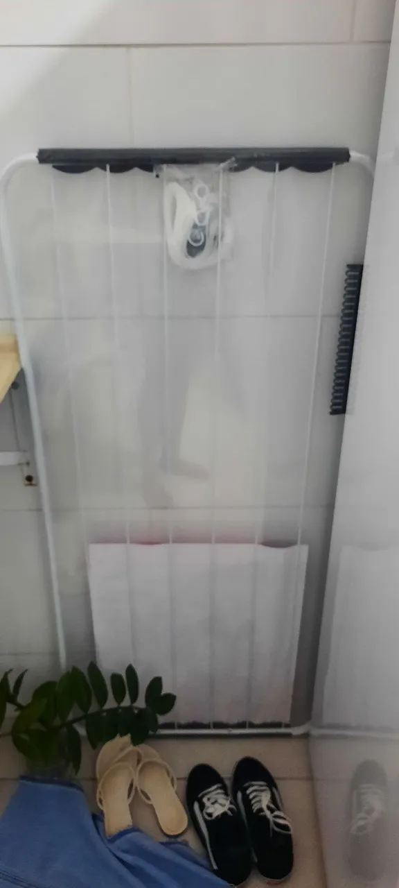 Varal secador de roupas de teto