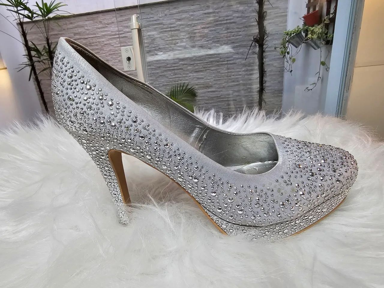 Sapato feminino prata