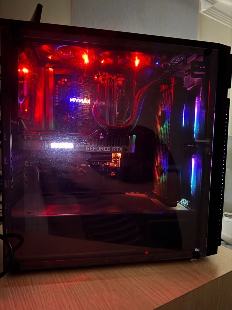 Computador Gamer RTX 3060TI 8gb + AMD Ryzen 7 7800X3D - Foto 5
