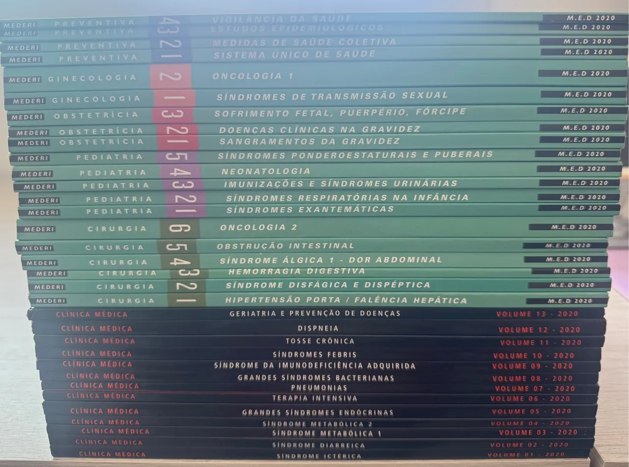Apostilas Medcurso - MEDERI - Edição 2020