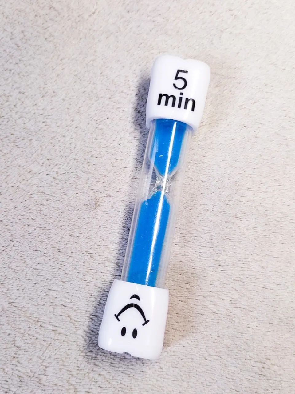 Ampulheta de 5 Minutos Dente Molar Sorriso Crianças Clínica Dentista - Foto 5