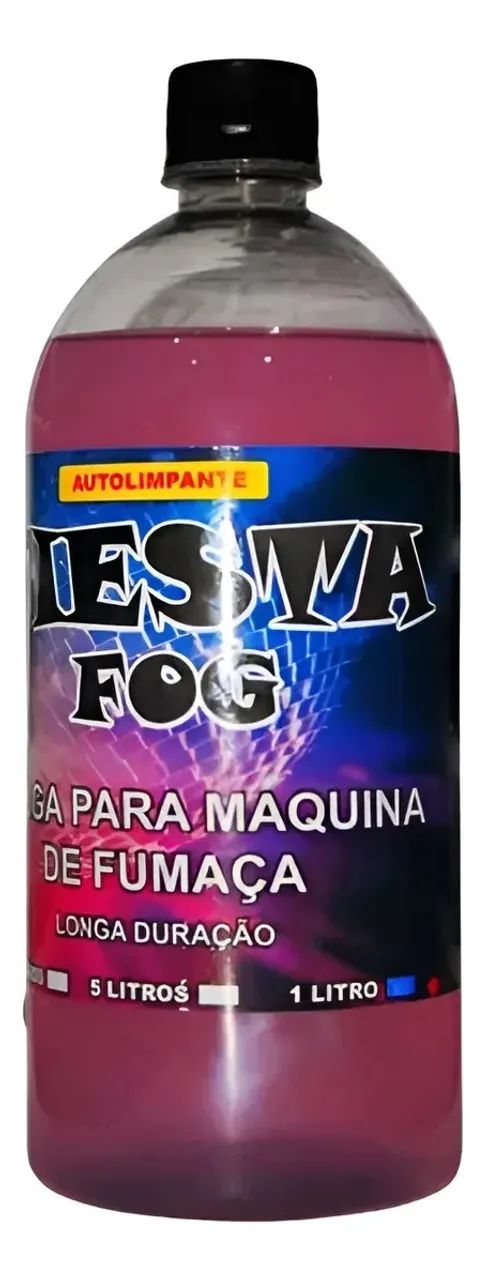 Fluido Liquido p/ Maquina de fumaça (1 litro)