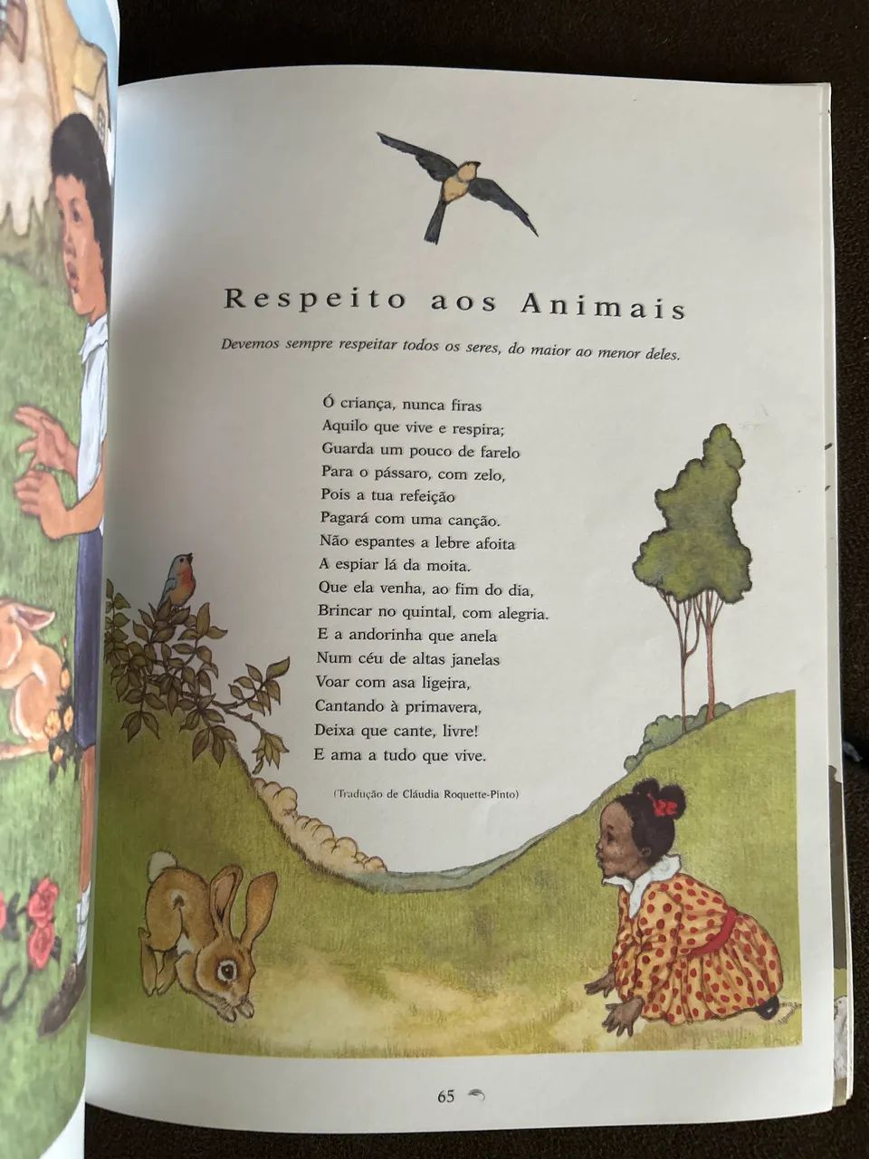Livro das virtudes para crianças, usado e super conservado  - Foto 6