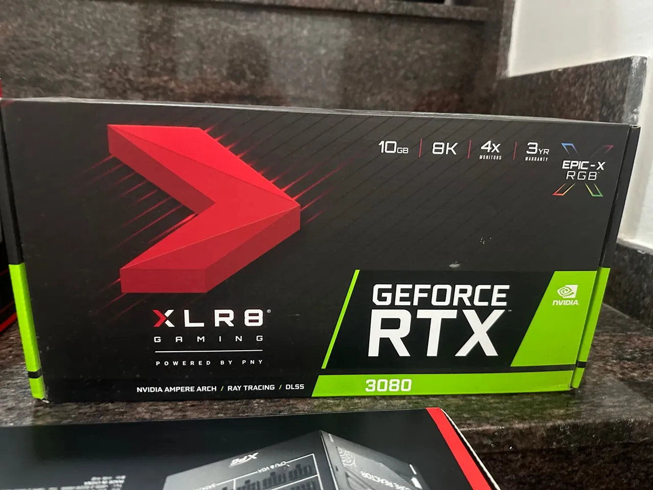 Placa de Vídeo GeForce RTX 3080 XLR8 Gaming 10GB PNY